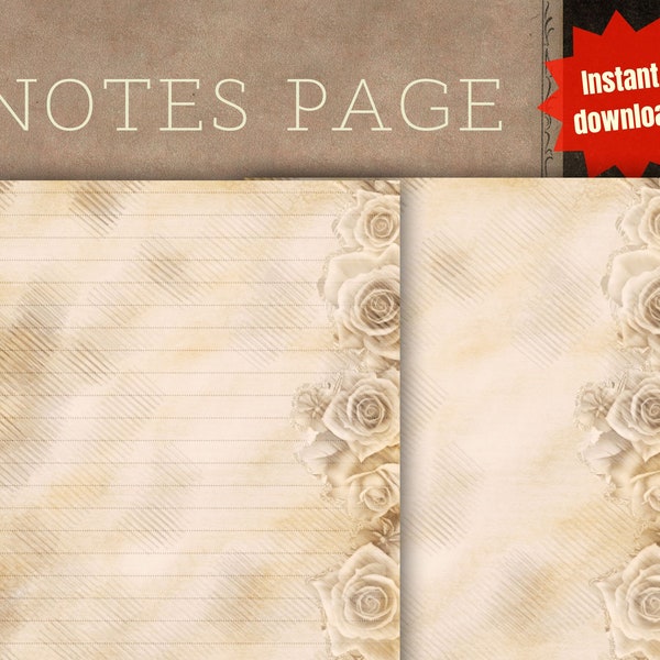 Antique Journal - Etsy