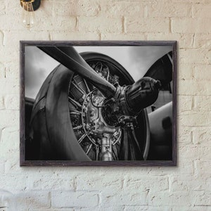 Vintage Aviation Poster - Gift for Pilots, airplane prints for home and office decor - Airport Wall Art