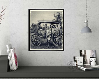 thumbnail interactive-video image 1 of Buffalo Bill Cody - US Army Scout - 1910 Vintage Western Poster - 16x24 1 of 12