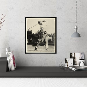 Bobby Jones Golf Swing Photo - 1917 Masters Champion Fine Art Print for ...