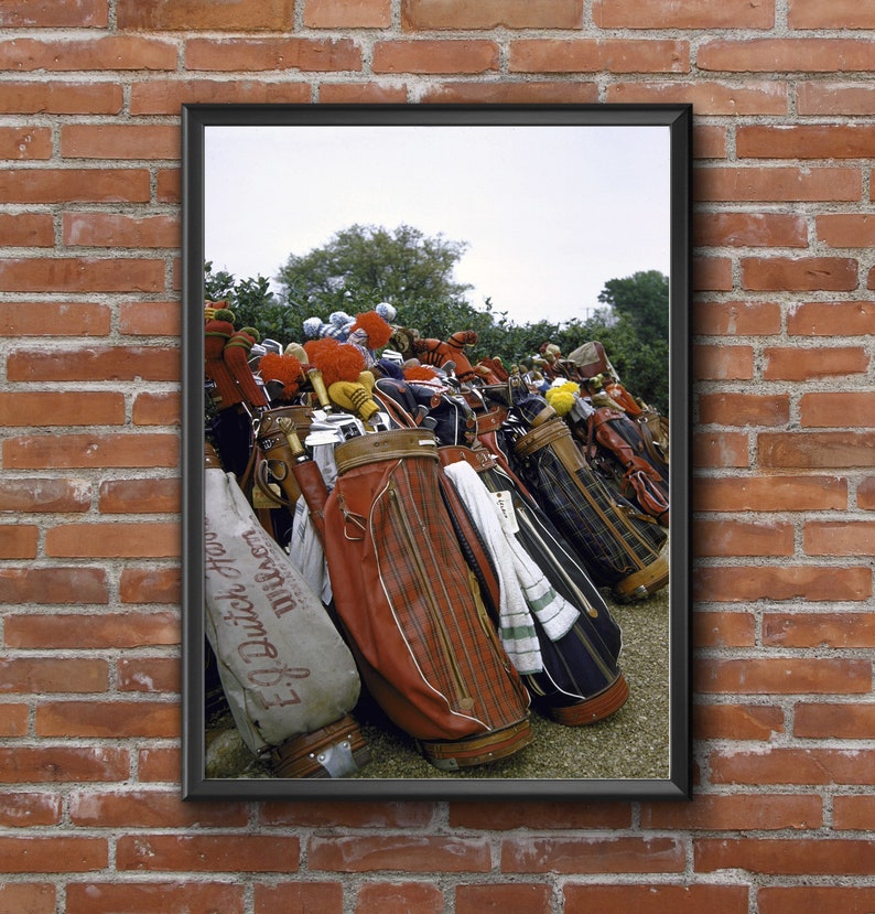 Golf Bags of The Masters Photo Vintage Masters Golf ...