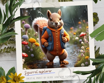 Cute squirrel explorer HD download