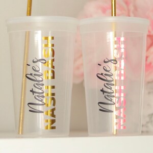 Nash Bash | Nashville Bachelorette Party Cups | Bachelorette Party Favors | Personalized Bachelorette Party Gifts | Customized  Bach Party
