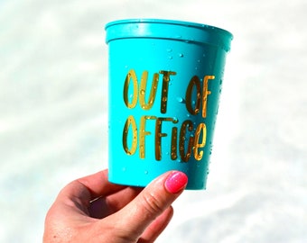 Out of Office Favors | Vacay Vibes | Girls Trip Favors | Girls Weekend Favors | Girls Trip Gift | Packable Favor | Vacation Favor | Vacation
