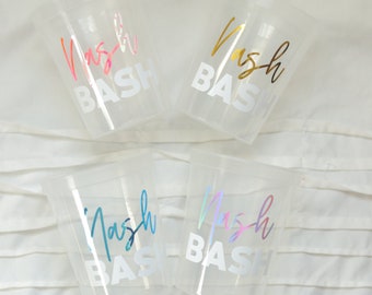 Nash Bash | Nashville Bachelorette Party Cups | Bachelorette Party Favors | Personalized Bachelorette Party Gifts | Customized  Bach Party