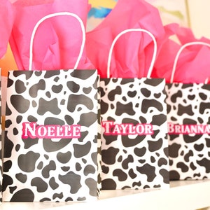Personalized Nashville Bachelorette | Cowgirl Bachelorette | Western Bachelorette | Nashville Gift Bags with Names | Personalized Gift Bags