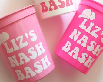 Nash Bash Bachelorette | Personalized Nash Bash Bachelorette Party | Nashville Favors | Nashville Cups | Nash Bash | Nashville |Personalized
