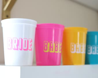 90s Bachelorette | Bach to the 90s | 90s Bachelorette Theme | 90s Cups | Bach to the 90s Cups | Nineties Cups | 90s Bachelorette Party | Cup