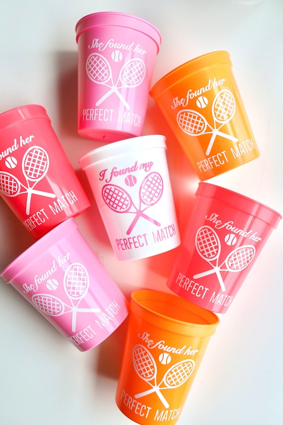 She Found Her Perfect Match | Tennis | Pickle Ball Bachelorette Weekend Favors | Perfect Match Bachelorette Party Favors | Pickle Ball Bach