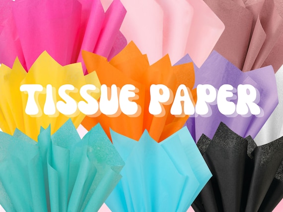 Tissue Paper | Assorted Tissue Paper | TIssue Paper for Gift Bags | Colored Tissue Paper | Bachelorette GIft Bag Tissue Paper | Tissue |