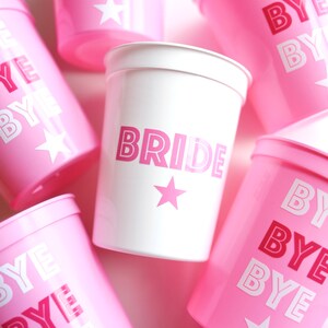 90s Bachelorette | BYE BYE BYE Bachelorette | Bach to the 90s | 90s Bachelorette Theme | 90s Cups | Bach to the 90s Cups | 90s Cups | Bride