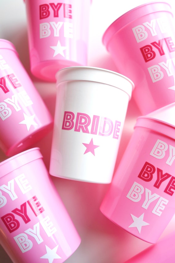 90s Bachelorette | BYE BYE BYE Bachelorette | Bach to the 90s | 90s Bachelorette Theme | 90s Cups | Bach to the 90s Cups | 90s Cups | Bride