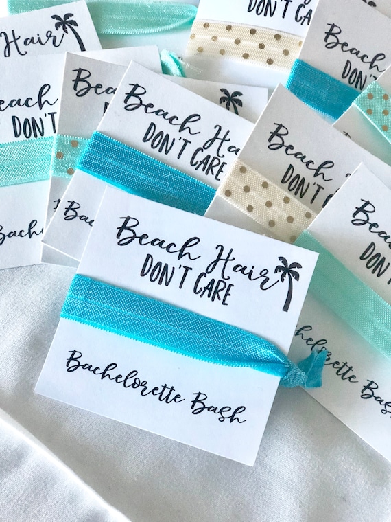 Bachelorette Hair Tie | Personalized Bachelorette Favors | Personalized Hair Ties | Bach Favors | Bridesmaid Hair Tie | Custom Hair TIes