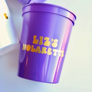 Favores personalizados de despedida de soltera de Nueva Orleans / Copas de despedida de soltera NOLA personalizadas / Regalos de favores de fiesta de Bach / Copas de Nueva Orleans / Copas personalizadas de Nola