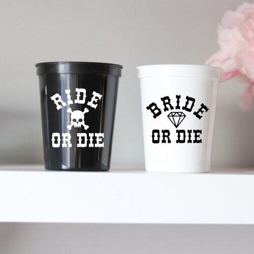 Halloween Bachelorette Decorations Bride or Die Balloon Etsy