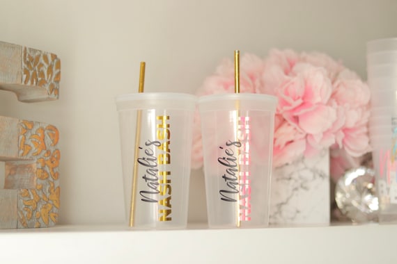 Nash Bash | Nashville Bachelorette Party Cups | Bachelorette Party Favors | Personalized Bachelorette Party Gifts | Customized  Bach Party