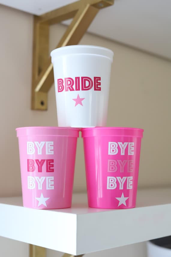 90s Bachelorette | BYE BYE BYE Bachelorette | Bach to the 90s | 90s Bachelorette Theme | 90s Cups | Bach to the 90s Cups | 90s Cups | Bride