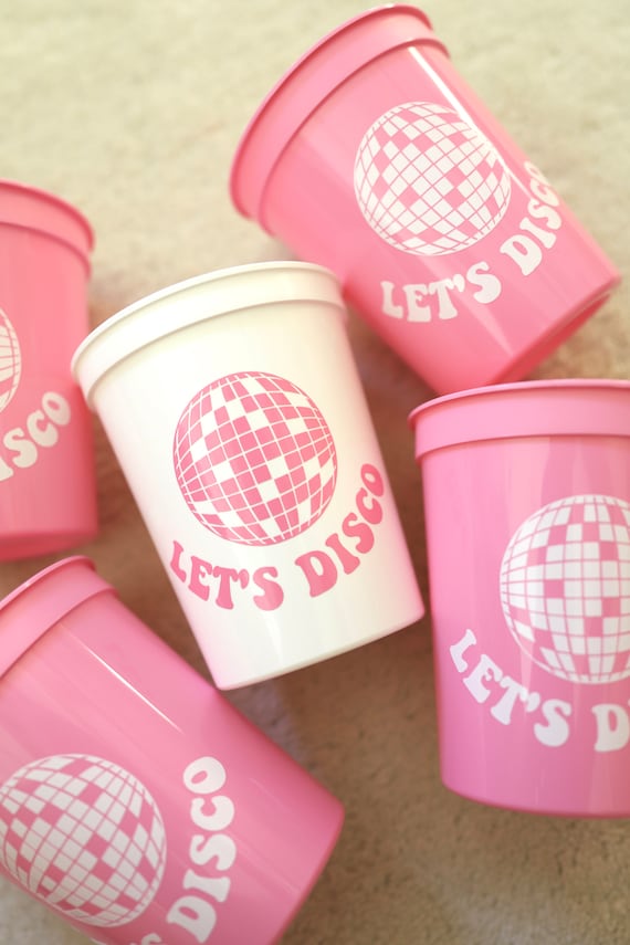 Disco Bachelorette Cups | Disco Bachelorette Favors | Disco Bachelorette Party Cups | Bachelorette Party Cups | Bach Favors | Disco Bach