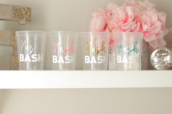 Nash Bash | Nashville Bachelorette Party Cups | Bachelorette Party Favors | Personalized Bachelorette Party Gifts | Customized  Bach Party