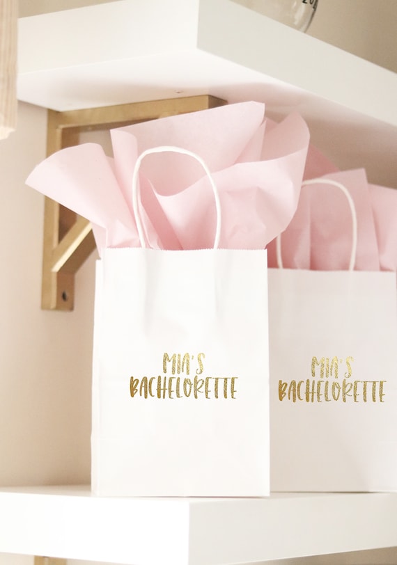 Bachelorette Party Gift Bags | Bachelorette Gift Bags | Bachelorette Bags | Bachelorette Party Favors | Personalized Bachelorette Gift Bags