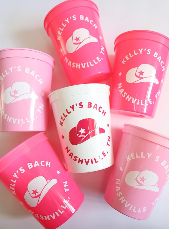 Nashville Bachelorette | Nashville 21st | Personalized Bachelorette Cups | Choose your Location |Bachelorette Party Favors | Bach Party Gift