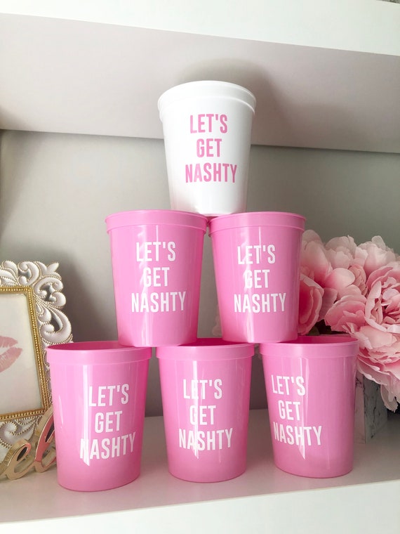 Let's Get Nashty | Nashville Bachelorette Party Cups | Bachelorette Party Favors | Bach Party Gifts | Bachelorette Cups | Nash Bash Cups