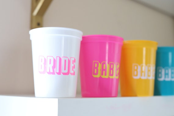 90s Bachelorette | Bach to the 90s | 90s Bachelorette Theme | 90s Cups | Bach to the 90s Cups | Nineties Cups | 90s Bachelorette Party | Cup