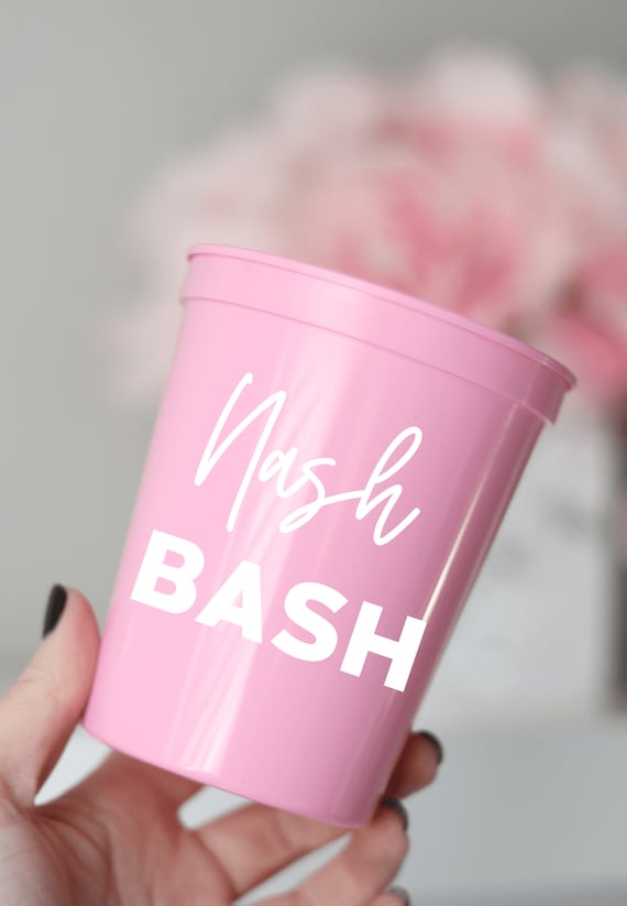 Nashville Bachelorette Favors | Nashville Bachelorette Party Cups | Nash Bash | Bachelorette Party Favors | NASH BASH Party Gifts | Nashty