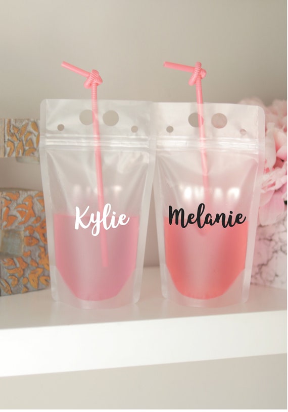 Personalized Bachelorette Drink Pouch | Booze Bag | Bachelorette Party Pouch | Bachelorette Drink Pouch | Adult Drink Pouch | Bach Favors
