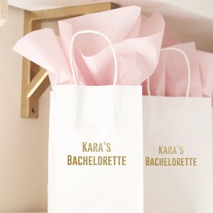 Bachelorette Party Gift Bags | Bachelorette Gift Bags | Bachelorette Bags | Bachelorette Party Favors | Personalized Bachelorette Gift Bags