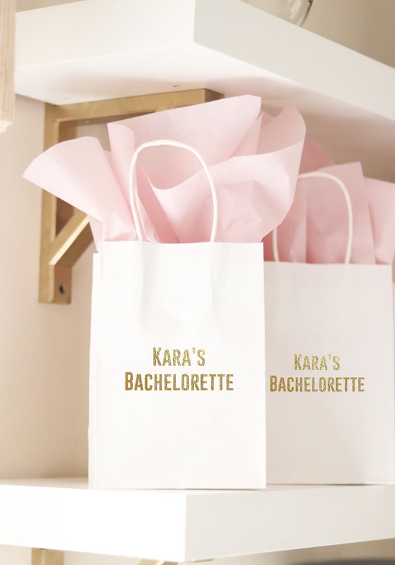 Bachelorette Party Gift Bags | Bachelorette Gift Bags | Bachelorette Bags | Bachelorette Party Favors | Personalized Bachelorette Gift Bags