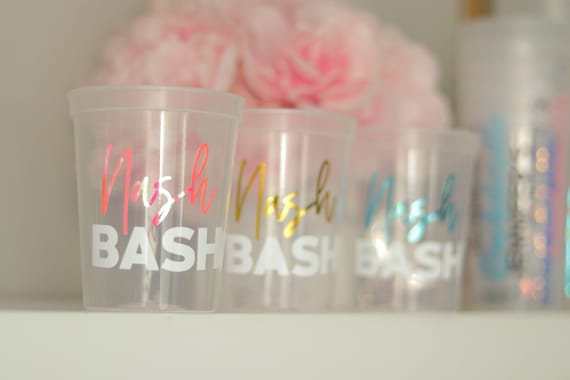 Nash Bash | Nashville Bachelorette Party Cups | Bachelorette Party Favors | Personalized Bachelorette Party Gifts | Customized  Bach Party