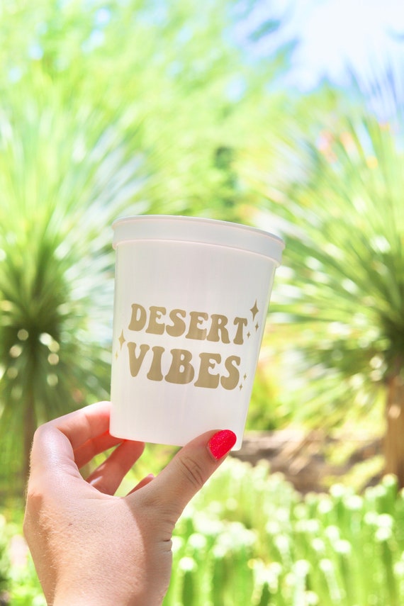 Desert Vibes Favors | Desert Vibes Cups | Desert Vibes Bachelorette | Scottsdale Trip Favors | Girls Weekend Favors | Girls Trip Gift |Vacay