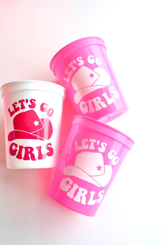 Let's Go Girls Bachelorette | Let's Go Girls Favors | Let's Go GIrls Cups | Nashville Bachelorette Favors | Nash Bash | Austin Bachelorette