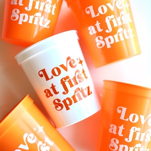 Love at First Spritz | Amalfi Coast Shower | Spritz Bachelorette | Italy Bachelorette Party Favors | Spritz Bachelorette | Spritz Apperitiv