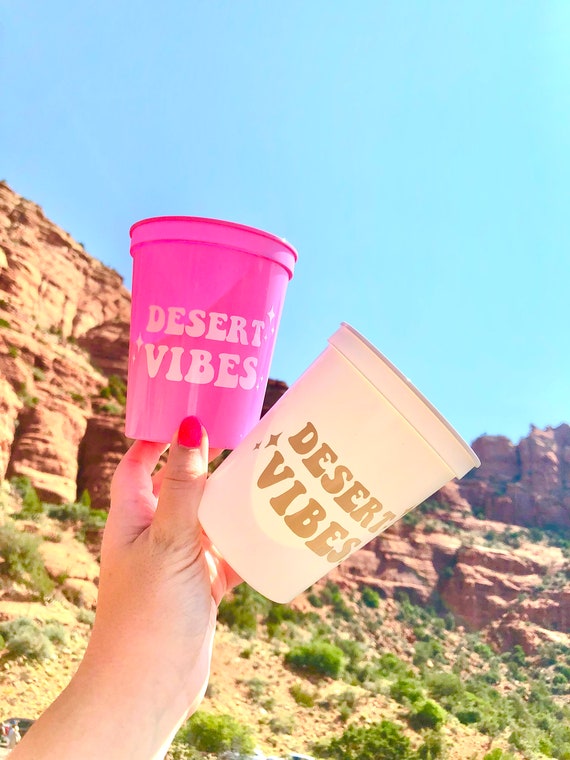 Desert Vibes Favors | Desert Vibes Cups | Desert Vibes Bachelorette | Scottsdale Trip Favors | Girls Weekend Favors | Girls Trip Gift |Vacay