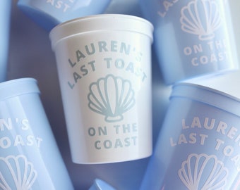 Last Toast on the Coast Bachelorette Weekend Favors | Last Toast on the Coast Bachelorette Party Favors | Bach Party Gifts | Personalized |