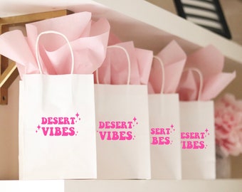 Desert Vibes Bachelorette | Scottsdale Bachelorette Party Gift Bags | Scottsdale Bachelorette Party Favors | Scottsdale Bach Party Gifts |