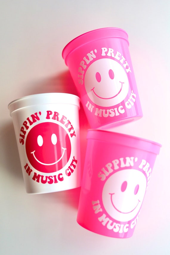 Nashville Bachelorette Party Cups | Nash Bash | Bachelorette Party Favors | Nash Bash Cups | Sippin' Pretty in Music City