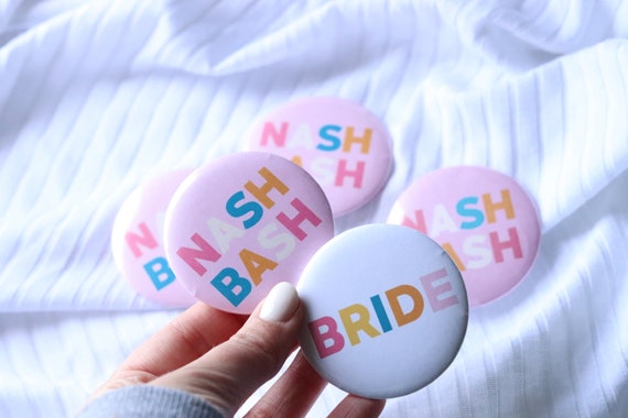 Nash Bash Buttons | Nash Bash Pins | Nashville Bachelorette Favors | Nashville Bachelorette Buttons | Bachelorette Pins | Nashville Favors