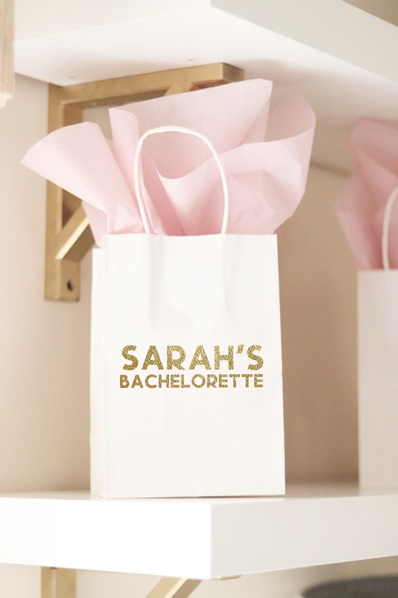 Bachelorette Party Gift Bags | Bachelorette Gift Bags | Bachelorette Bags | Bachelorette Party Favors | Personalized Bachelorette Gift Bags