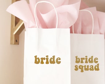 Bride Squad Bachelorette Gift Bags | Bride Squad Favors | Bride Squad Bachelorette | Bride Squad | Bachelorette Gift Bags | Bride Squad Bags