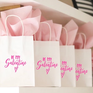 Happy Galentine's Day Geschenktüten | Valentinstag Gastgeschenke | Galentinstag Taschen | Galentine’s Day Gefälligkeiten | Sei meine Galentine | Galentinstag