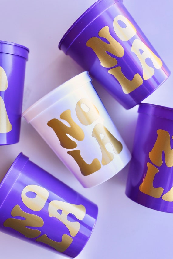 New Orleans Bachelorette Party Cups | NOLA Bachelorette | Bach Party Favors Gifts | New Orleans Cups | Custom Cups