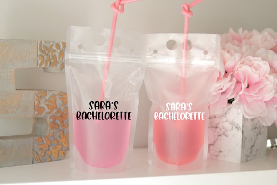 Personalized Bachelorette Party Favors | Bachelorette Booze Bag Pouches | Bachelorette Party Favors | Personalized Bachelorette Party Gifts