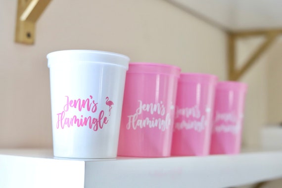 Flamingo Bachelorette | Final Flamingle | Flamingo Cups | Flamingle Bachelorette | Flamingo Party Favors | Personalized Bachelorette Party