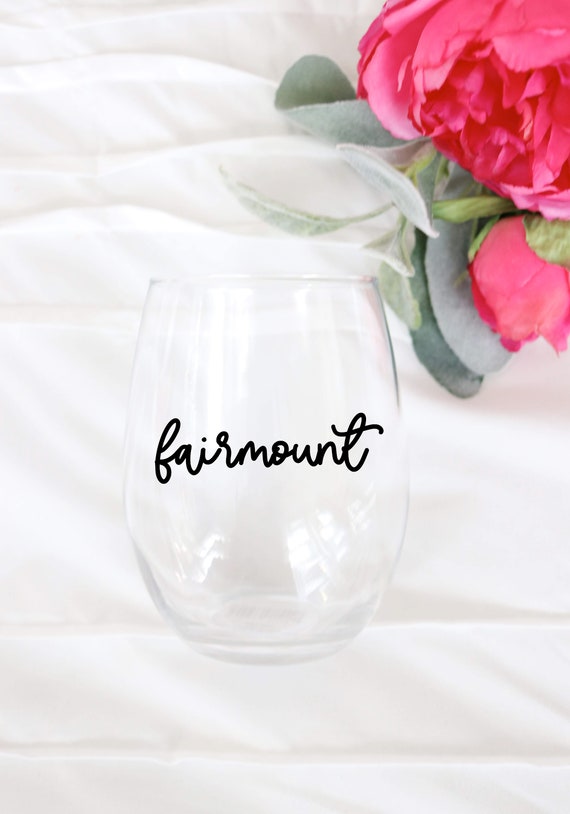Fairmount Philadelphia Wine glass | Neighborhoods of Philly Wine glass | Philly Neighborhoods Wine glass | Philly Wine glass | Philly Gift