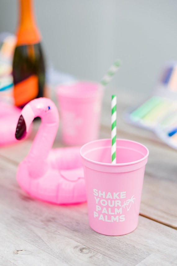 Shake Your Palm Palms Bachelorette | Beach Bachelorette | Beach Bachelorette Cups | Beach Favors | Palm Tree Favors | Beach Cups | Palm Palm