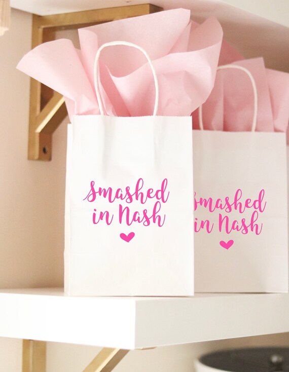 Nashville Bachelorette Party Gift Bags | Nash Bash Favors | Bachelorette Gift Bags | Bachelorette Bags | Bachelorette Party Favors | Nash