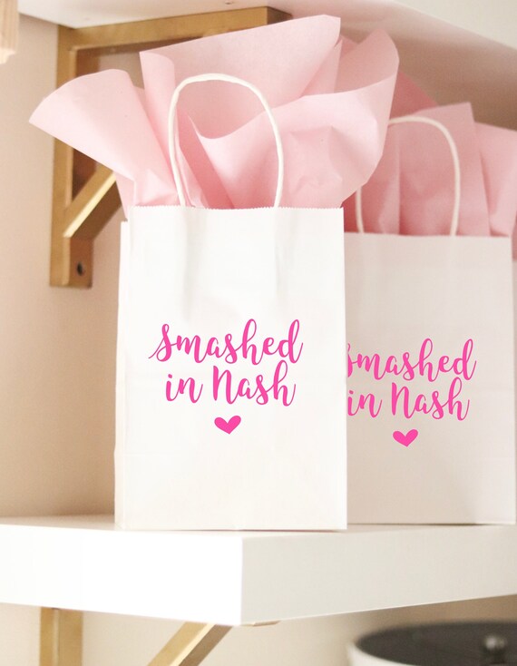 Nashville Bachelorette Party Gift Bags | Nash Bash Favors | Bachelorette Gift Bags | Bachelorette Bags | Bachelorette Party Favors | Nash